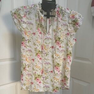 Haver London Women’s Floral Print Women's Top in Size S/P